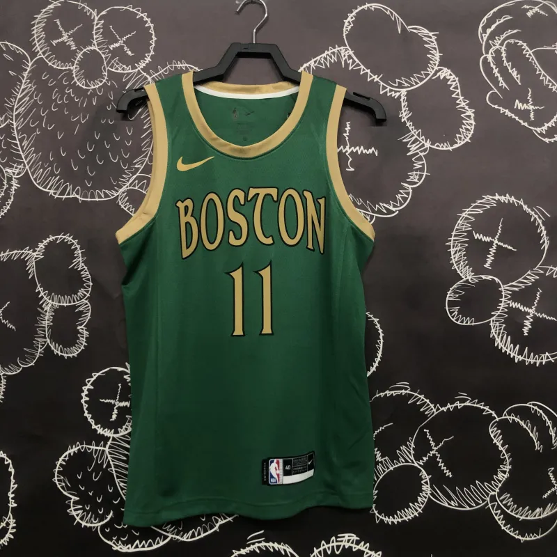 2020/21 Boston Celtics City Edition Kyrie Irving #11 Green Men’s Jersey