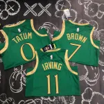 2020/21 Boston Celtics City Edition Kyrie Irving #11 Green Men’s Jersey