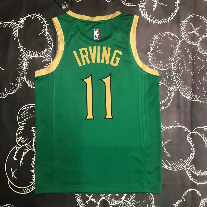 2020/21 Boston Celtics City Edition Kyrie Irving #11 Green Men’s Jersey