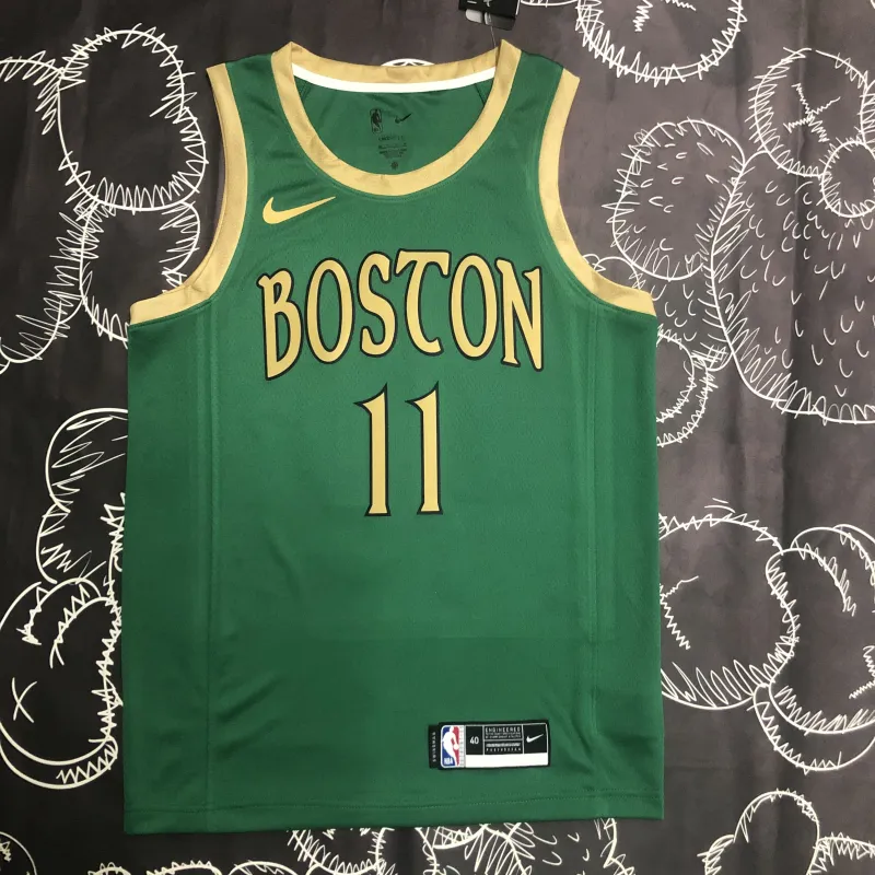 2020/21 Boston Celtics City Edition Kyrie Irving #11 Green Men’s Jersey