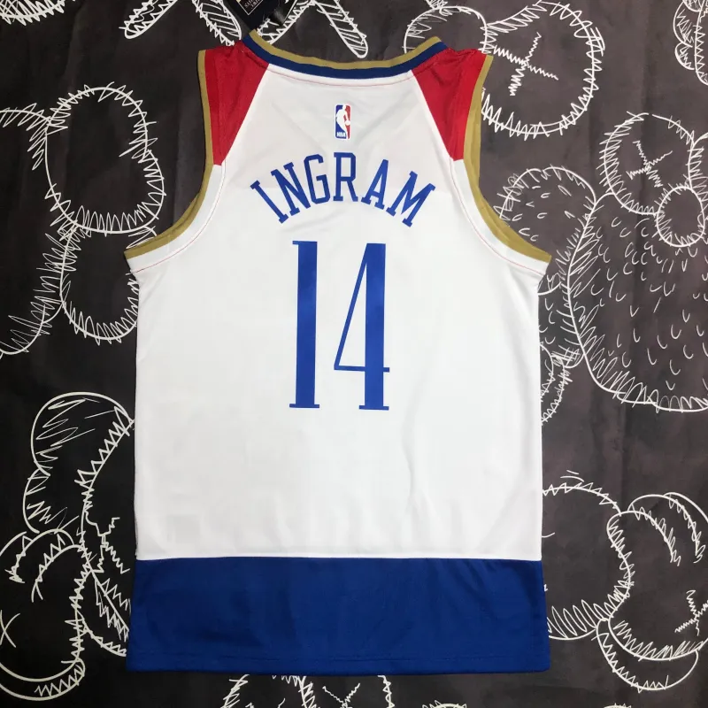 2020-21 New Orleans Pelicans City Edition Brandon Ingram #14 Men’s Jersey