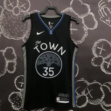 2020/21 Golden State Warriors Gray Kevin Durant #35 Men's Jersey