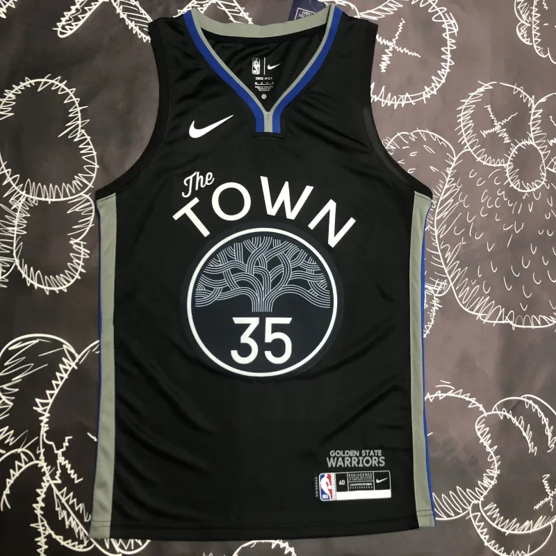 2020/21 Golden State Warriors Gray Kevin Durant #35 Men’s Jersey
