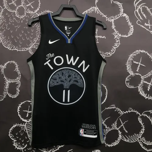 Maillot Hommes 2020/21 Golden State Warriors Gris Klay Thompson #11