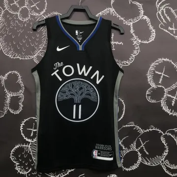 2020/21 Golden State Warriors Gray Klay Thompson #11 Herren Trikot
