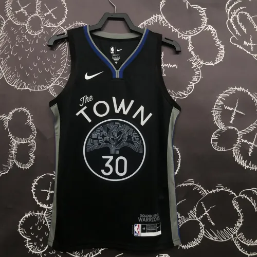 2020/21 Golden State Warriors Camiseta gris Stephen Curry #30 Hombre