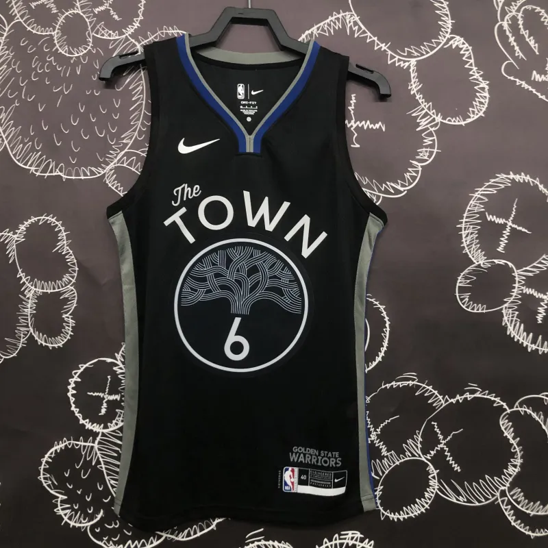 2020/21 Golden State Warriors Gray #6 Men’s Jersey