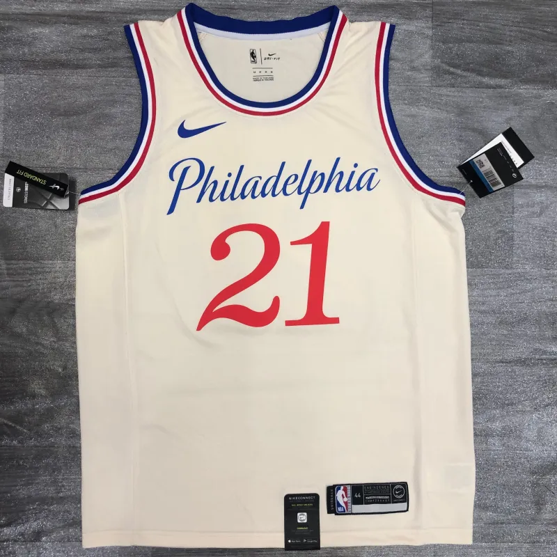 2020/21 Philadelphia 76ers Limited Edition Joel Embiid #21 Camiseta de hombre