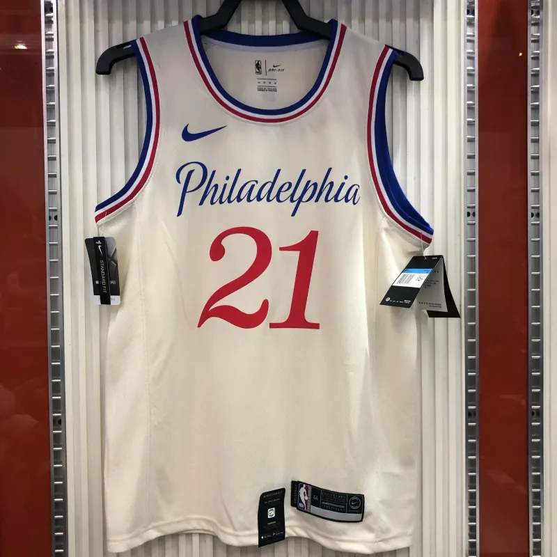 2020/21 Philadelphia 76ers Limited Edition Joel Embiid #21 Camiseta de hombre