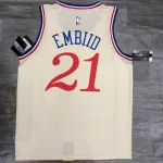 2020/21 Philadelphia 76ers Limited Edition Joel Embiid #21 Camiseta de hombre