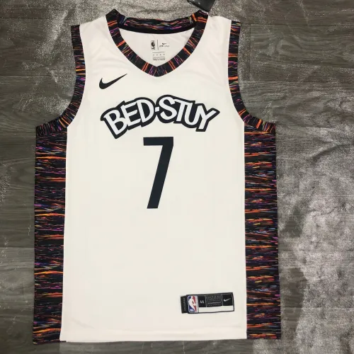 2020/21 Brooklyn Nets City Editie Kevin Durant #7 Herenshirt