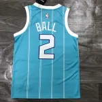 2020-21 Charlotte Hornets Blue LaMelo Ball #2 Men’s Jersey