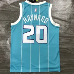 2020-21 Charlotte Hornets Blue Gordon Hayward #20 Men's Jersey - product photo 2020-21 Charlotte Hornets Blue Gordon Hayward #20 Men's Jersey product image
