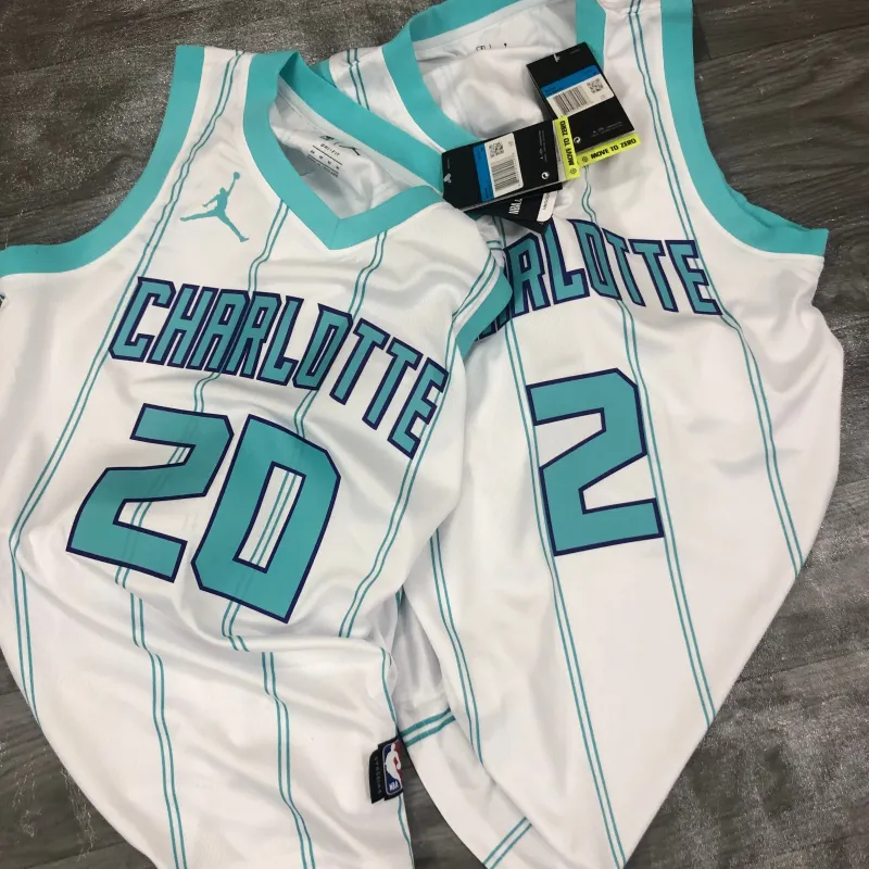 2020-21 Charlotte Hornets White Gordon Hayward #20 Men’s Jersey