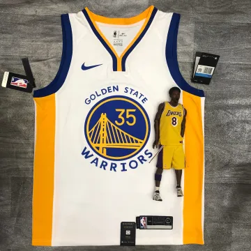 2020/21 Golden State Warriors Maglia da uomo con scollo a V Kevin Durant #35