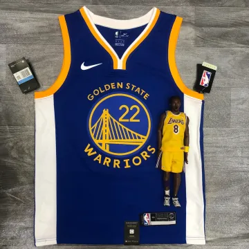 2020/21 Golden State Warriors V-Neck Blue Andrew Wiggins #22 Men's Jersey