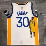 2020/21 Golden State Warriors V-Neck Stephen Curry #30 Men’s Jersey