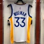 2020/21 Golden State Warriors V-Neck White #33 Men’s Jersey