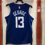 Maglia da uomo 20/21 LA Clippers Edizione Limitata Paul George Blu #13