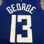 Maglia da uomo 20/21 LA Clippers Edizione Limitata Paul George Blu #13