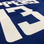 Maglia da uomo 20/21 LA Clippers Edizione Limitata Paul George Blu #13