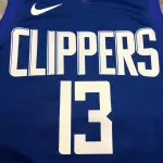 Maglia da uomo 20/21 LA Clippers Edizione Limitata Paul George Blu #13