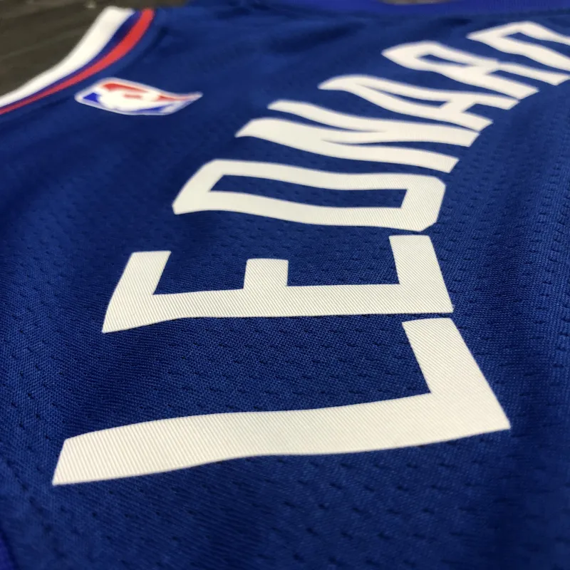 2020/21 LA Clippers Limited Edition Blau Kawhi Leonard #2 Herren Trikot