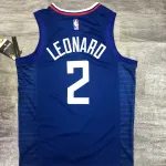 2020/21 LA Clippers Limited Edition Blau Kawhi Leonard #2 Herren Trikot