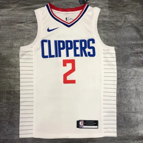 Maglia da uomo LA Clippers Limited Edition bianca 2020/21 Kawhi Leonard #2