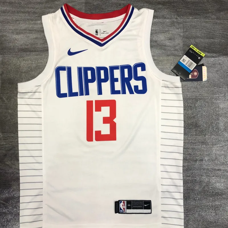 2020/21 LA Clippers Limited Edition White Paul George #13 Men’s Jersey