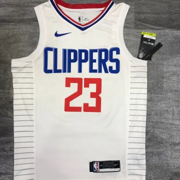 Edição limitada de 2020/21 dos LA Clippers #23 branco, camisola para homem