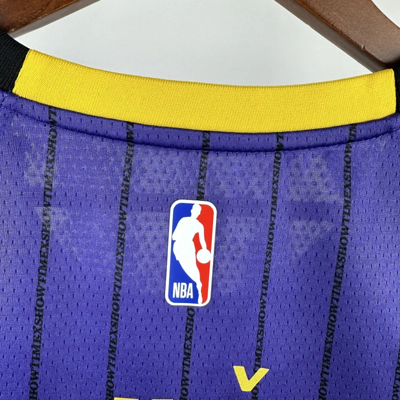 2021/22 Los Angeles Lakers Luka Doncic #77 Purple Men’s Jersey