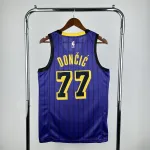 2021/22 Los Angeles Lakers Luka Doncic #77 Purple Men’s Jersey
