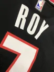 2021/22 Portland Trail Blazers Maglia nera Shaedon Sharpe #7 Uomo