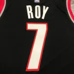 2021/22 Portland Trail Blazers Maglia nera Shaedon Sharpe #7 Uomo
