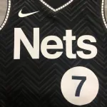 2021/22 Brooklyn Nets Verdiente Edition Kevin Durant #7 Herren Trikot