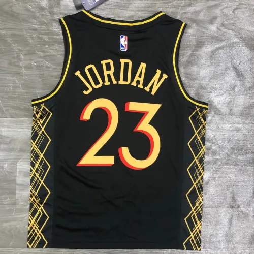 Camisa de homem Chicago Bulls City Edition Michael Jordan #23