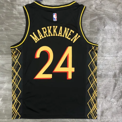 Camiseta Chicago Bulls City Edition Lauri Markkanen #24, Hombre
