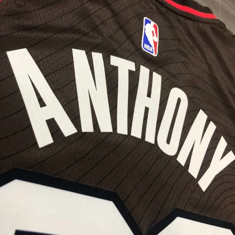 2021/22 Portland Trail Blazers City Edition Carmelo Anthony #00 Maglia da Uomo
