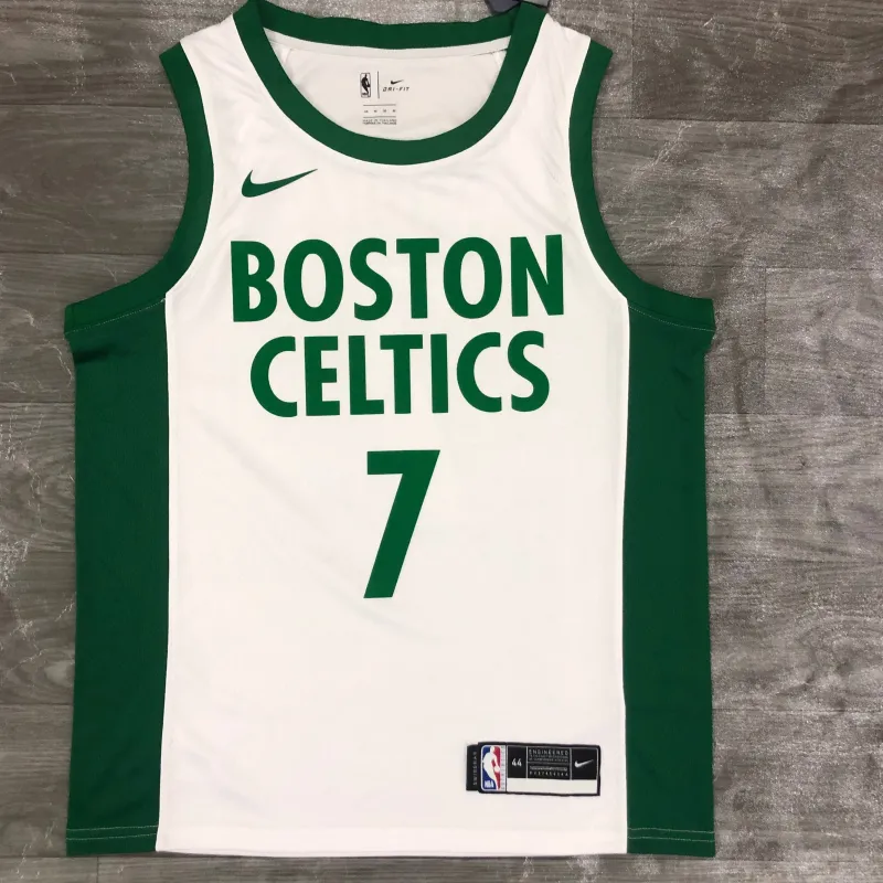 2021/22 Boston Celtics City Edition Jaylen Brown #7 Men’s Jersey