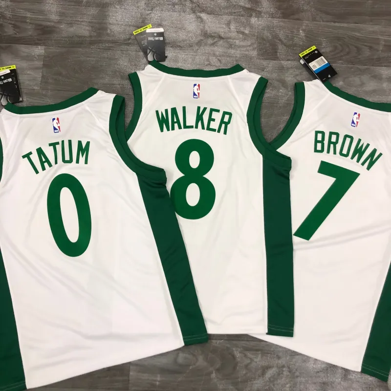 2021/22 Boston Celtics City Edition Jaylen Brown #7 Men’s Jersey