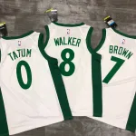 2021/22 Boston Celtics City Edition Jaylen Brown #7 Men’s Jersey