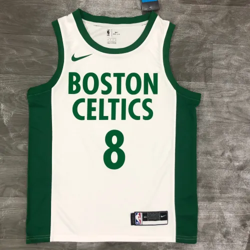 2021/22 Boston Celtics City Editie Kemba Walker #8 Heren Jersey