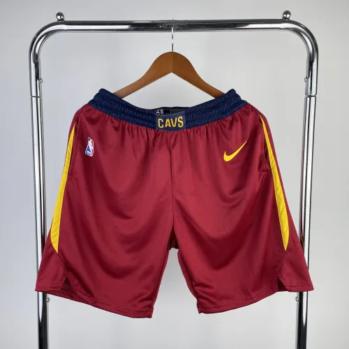 2021/22 Cleveland Cavaliers Pantalón Corto Rojo Hombre