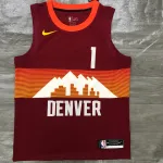 2021/22 Denver Nuggets City Edition Michael Porter Jr. #1 Heren Jersey 2021/22 Denver Nuggets City Edition Michael Porter Jr. #1 Heren Jersey
