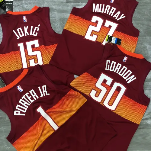 Maglia Denver Nuggets City Edition Nikola Jokic #15 Uomo 2021/22