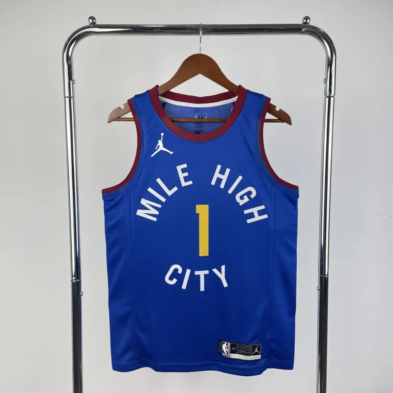 2021/22 Denver Nuggets Jordan Edition Michael Porter Jr. #1 Men’s Jersey