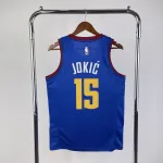 2021/22 Denver Nuggets Jordan Edition Nikola Jokic #15 Maglia Uomo