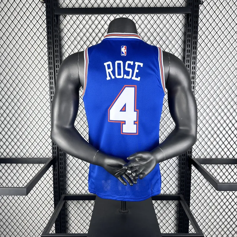 2021/22 New York Knicks Jordan Edition Derrick Rose #4 Jersey | NBA Swingman Jersey