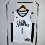 2021/22 LA Clippers White James Harden #1 Men's Jersey 2021/22 LA Clippers White James Harden #1 Men’s Jersey